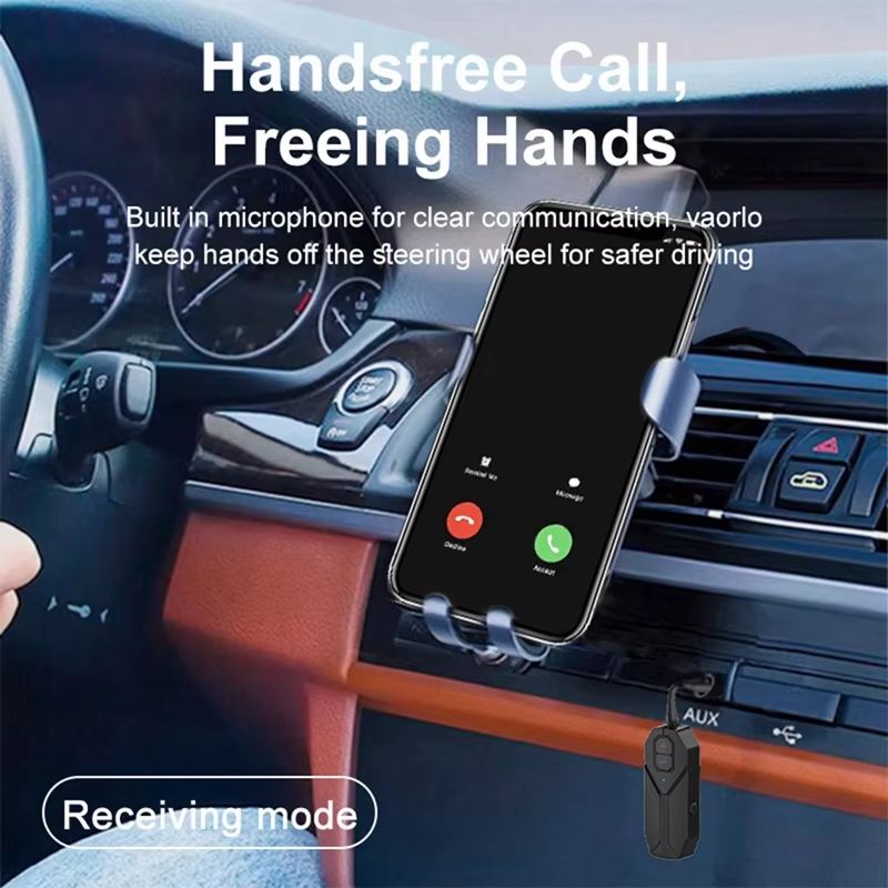 New-Bluetooth 5.4 Audio Receiver Transmitter 3.5Mm Aux Hifi Stereo Wireless Audio Adapter For TV Speaker PC Car Airplane