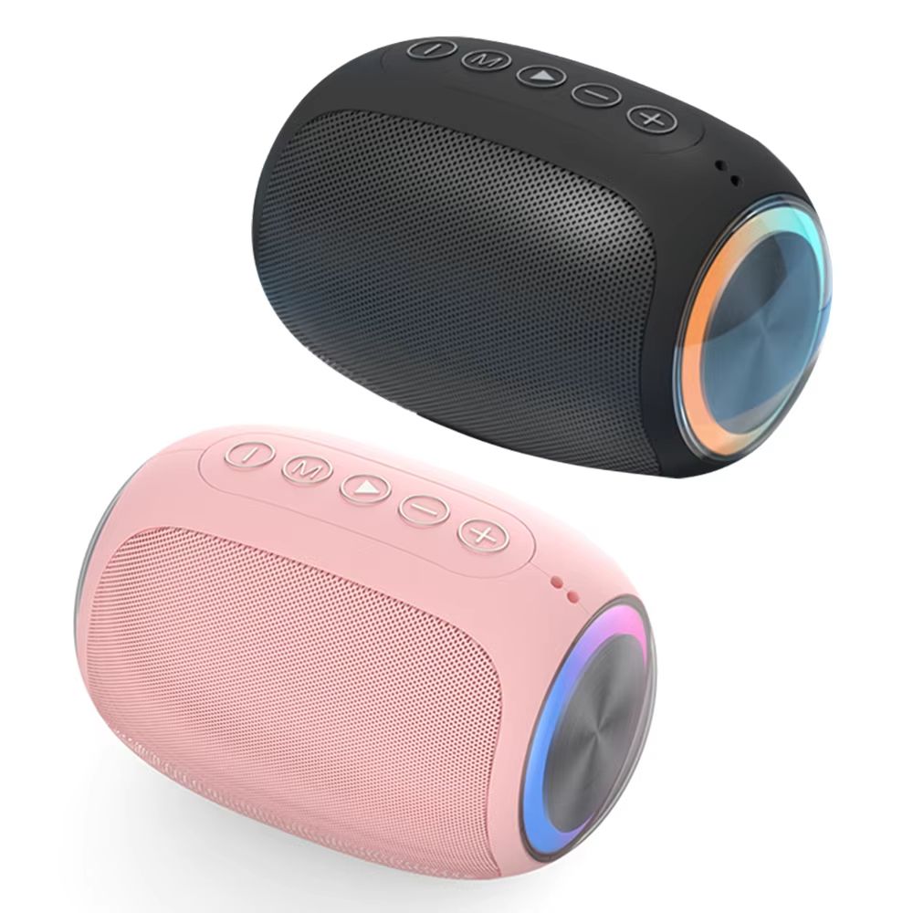 2023 Wireless BT Compatible Portable Speaker Subwoofer Outdoor Call Music Loudspeaker Stereo Double Speaker Surround
