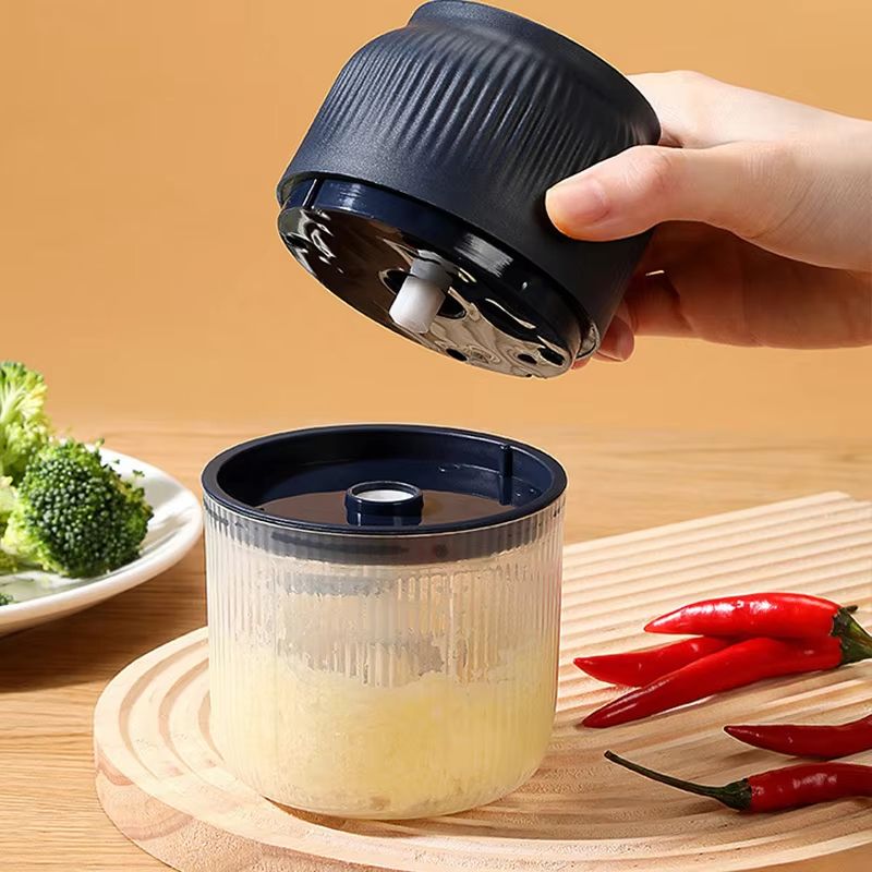 Electric Mini Garlic Chopper USB Meat Grinder Garlic Ginger Vegetable Baby Food Processor Meat Grinder Household Kitchen Tools