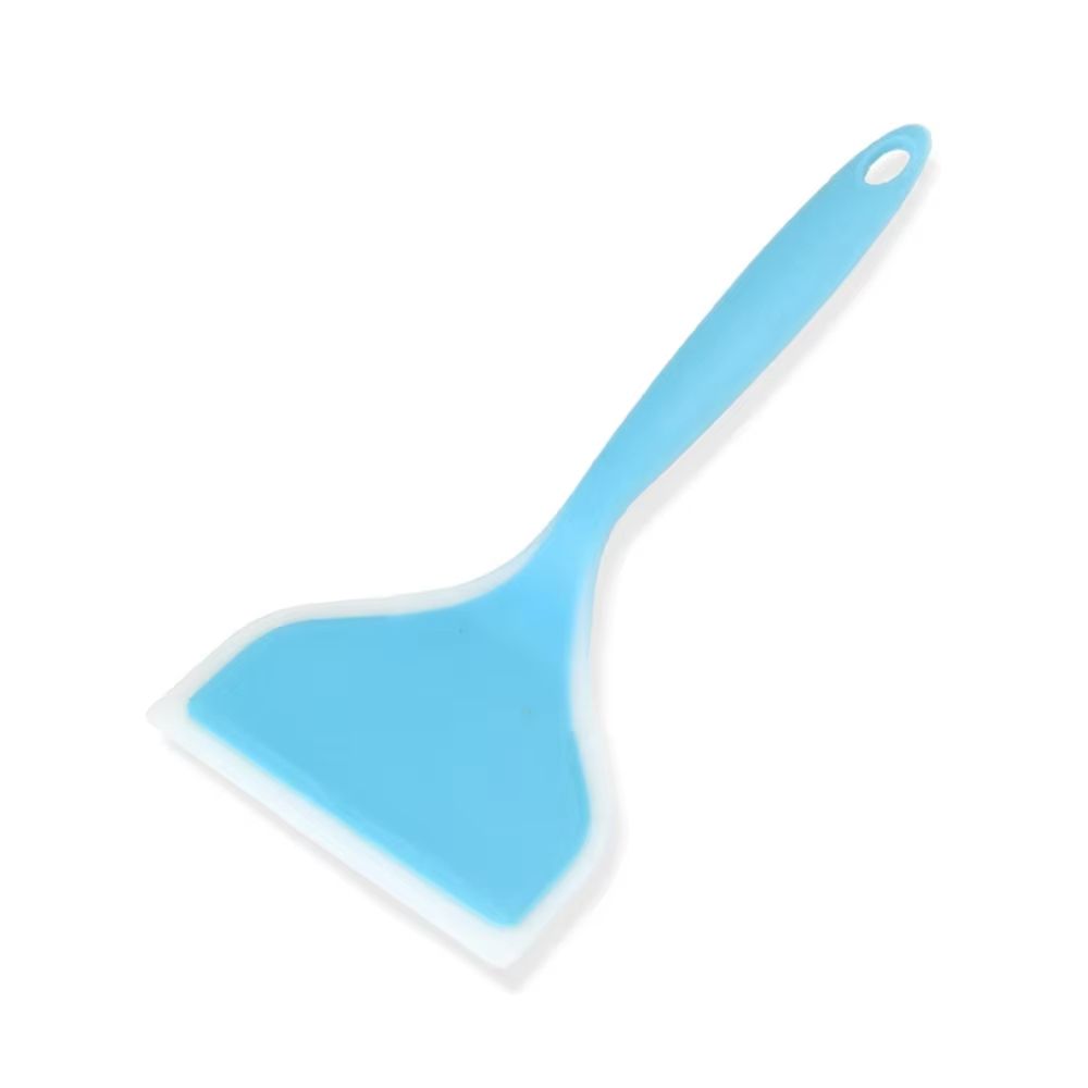 1Pc Silicone Spatula Wide Mouth Non-stick Scraper Steak Beef Egg Cooking Spatula Pancake Baking Tools Kitchen Cooking Shovel