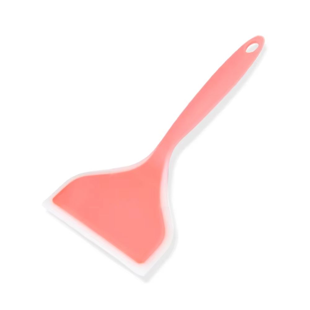 1Pc Silicone Spatula Wide Mouth Non-stick Scraper Steak Beef Egg Cooking Spatula Pancake Baking Tools Kitchen Cooking Shovel