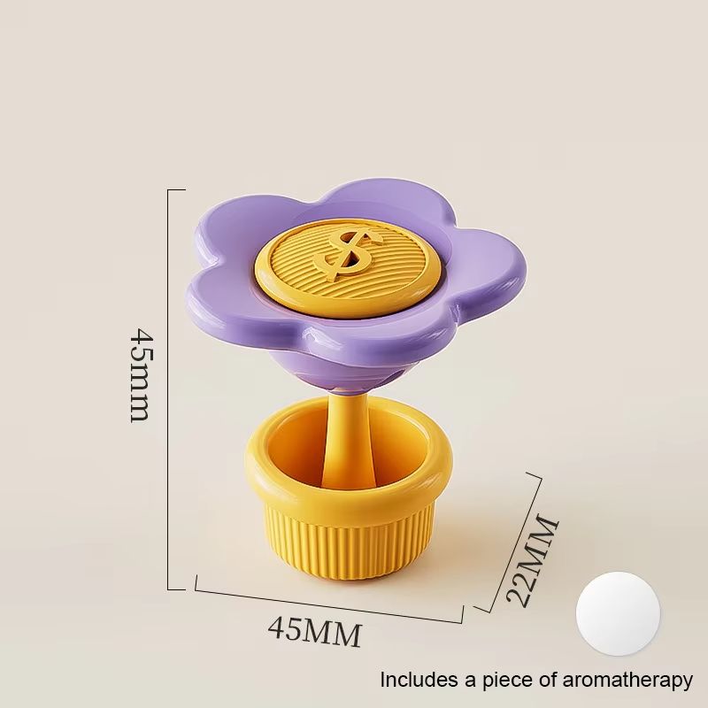 Light Luxury Toilet Press Button Handle Flower Shaped Press Tank Push Flush Switch Bathroom Decor Wardrobe Drawer Pulls