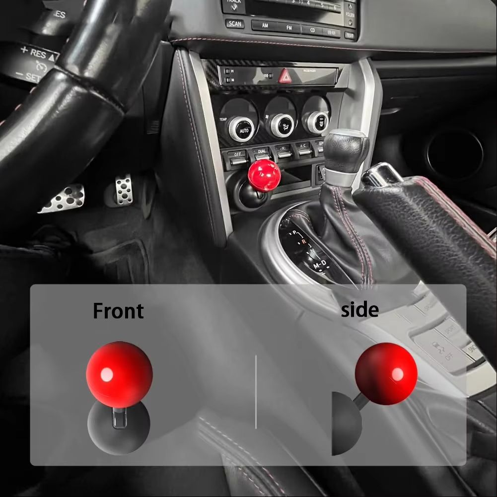 Full Metal Ball-Bar Automotive One-Touch Start Button Starter Cover Car One Click Start Button Start Cover Car Interior Decor