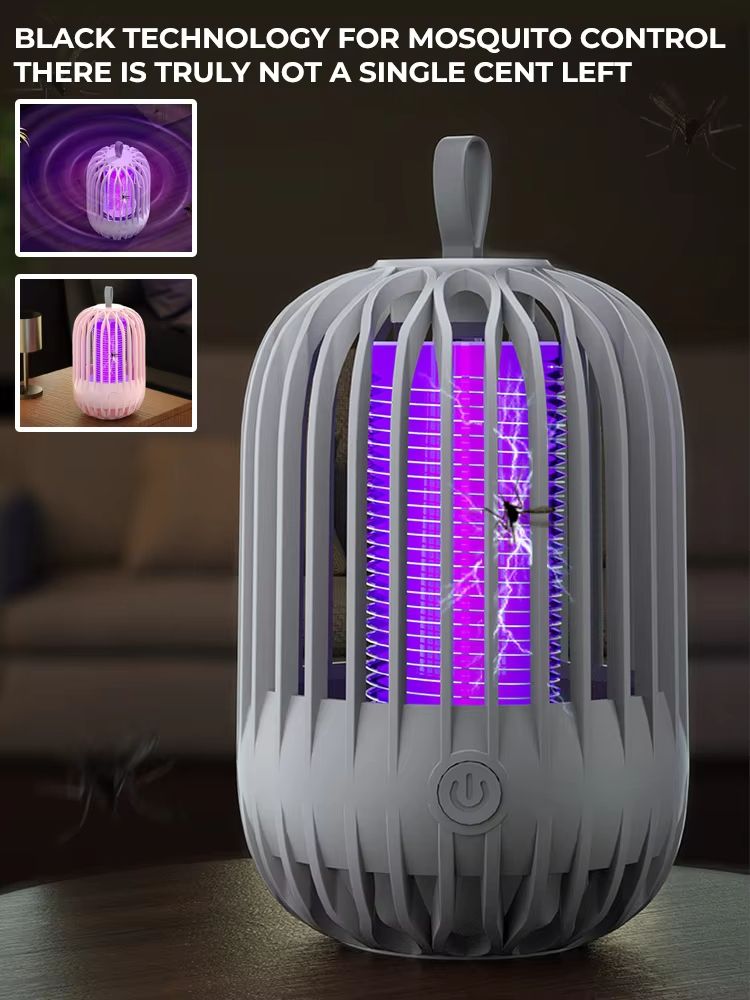 Mosquito Killer Repellent Lamp USB Rechargeable Electric Fly Trap Insect Killer Outdoor Mute Anti Strong Mosquito Lamps Swatter