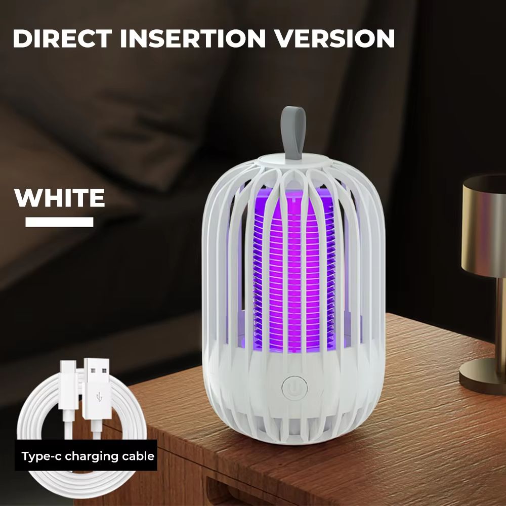 Mosquito Killer Repellent Lamp USB Rechargeable Electric Fly Trap Insect Killer Outdoor Mute Anti Strong Mosquito Lamps Swatter