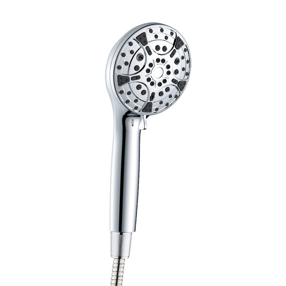 American 10-function handheld showerhead with spray gun, water pressure booster, cross-border, with filtration and dechlorination showerhead shower set