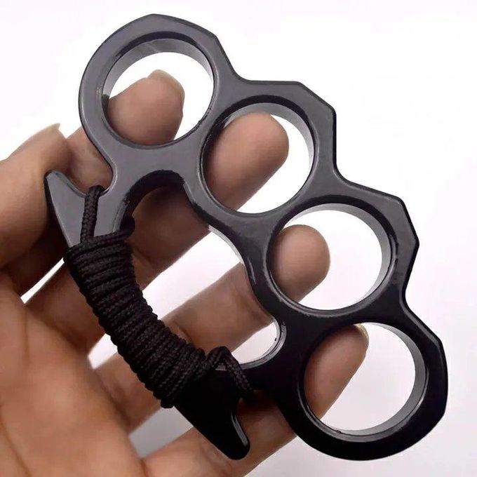 Toys Skeleton Shape Beer Opener Window Tool Brass Self Defense Knuckle Outdoor Protection Tool