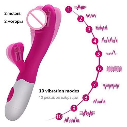 Dildo Rabbit Vibrator Female Sex Toy Clitoral Stimulator Vibrator
