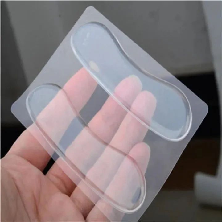 Clear Insert Pad Insole Silicone Gel Heel Cushion Protector