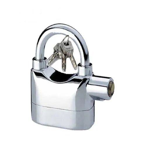 Security Alarm PadLock - silver