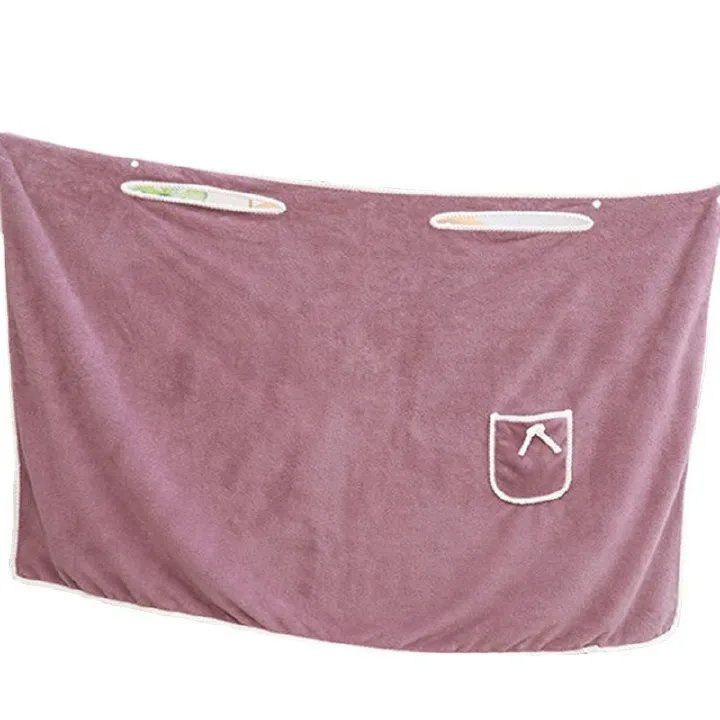 Bath Towels Bathroom Wearable Bathrobe Towel Dress Home Textiles Bath