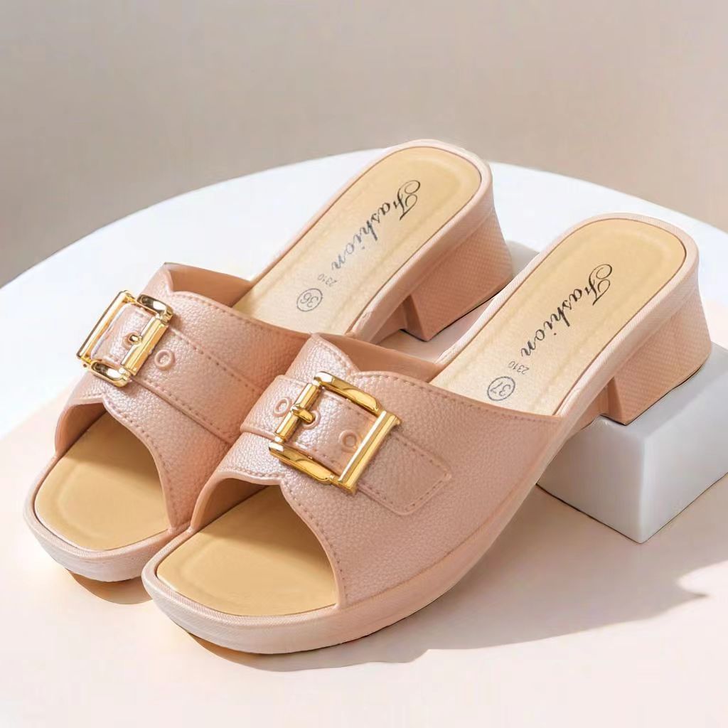 fashion casual beach shoes cheap flat flip flops slides shoes ladies pvc sandals slippers for women