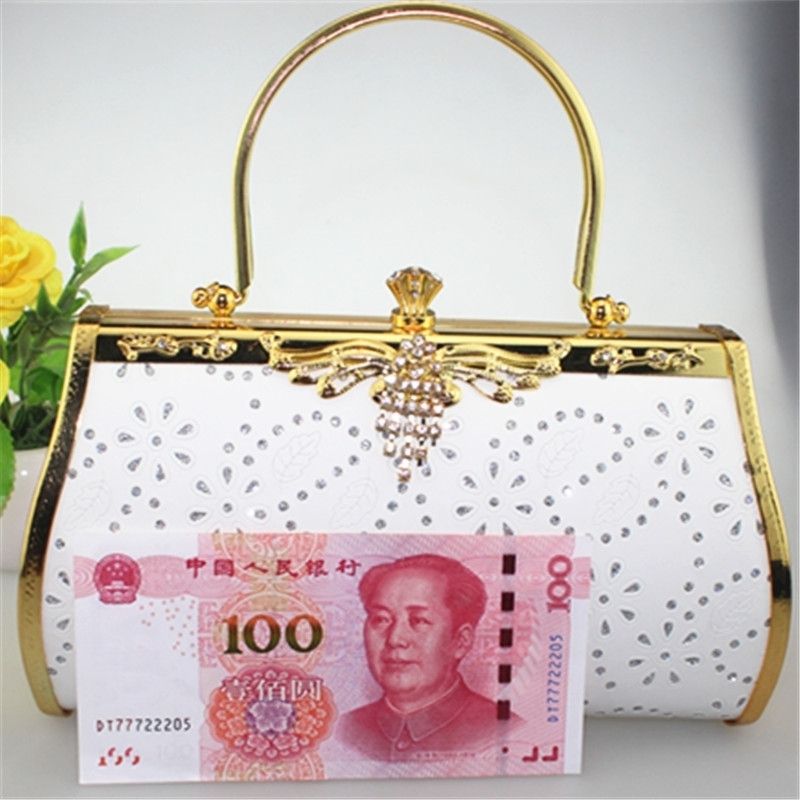 Women's handbag hand-held cheongsam bag evening banquet bag gift bag crossbody cross-border handbag
