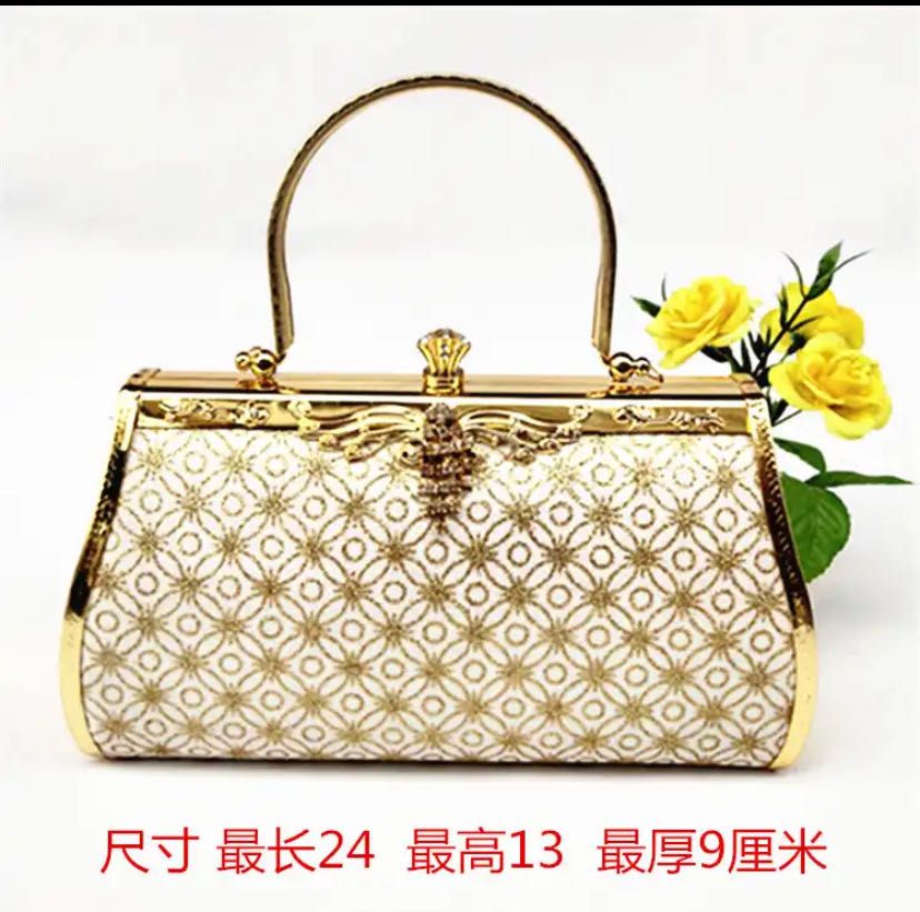 Women's handbag hand-held cheongsam bag evening banquet bag gift bag crossbody cross-border handbag