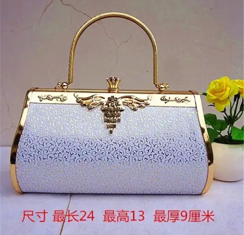 Women's handbag hand-held cheongsam bag evening banquet bag gift bag crossbody cross-border handbag