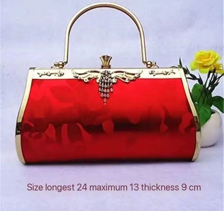 Women's handbag hand-held cheongsam bag evening banquet bag gift bag crossbody cross-border handbag