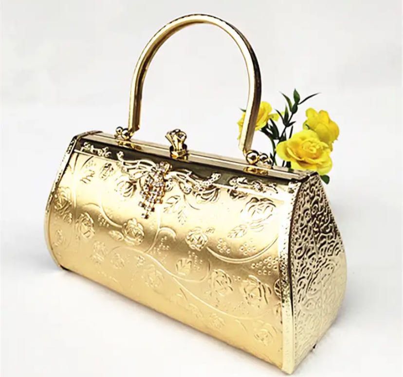 Women's handbag hand-held cheongsam bag evening banquet bag gift bag crossbody cross-border handbag