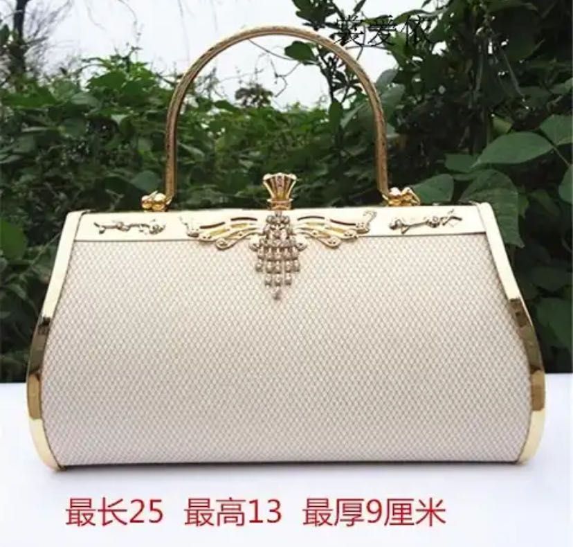 Women's handbag hand-held cheongsam bag evening banquet bag gift bag crossbody cross-border handbag