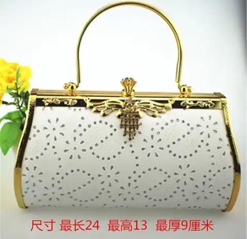 Women's handbag hand-held cheongsam bag evening banquet bag gift bag crossbody cross-border handbag