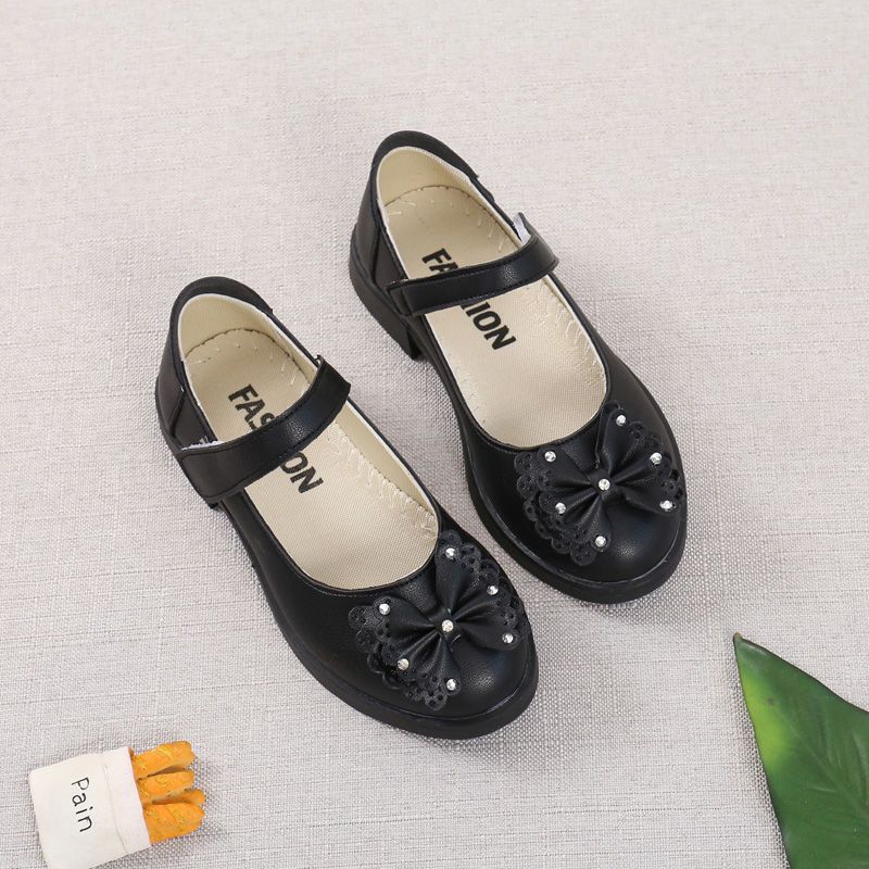 Girls leather shoes childrens's shoes new girls princess shoes korean version children's slippers shoes
