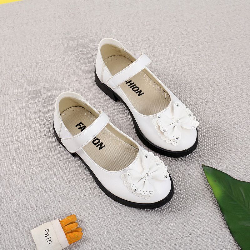 Girls leather shoes childrens's shoes new girls princess shoes korean version children's slippers shoes