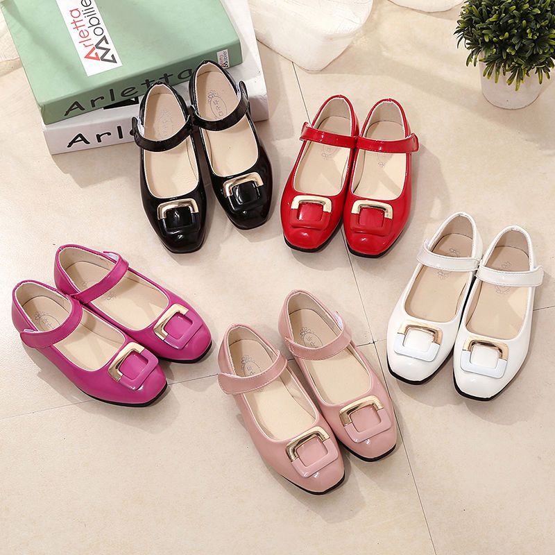 Girls leather shoes childrens's shoes new girls princess shoes korean version children's slippers shoes