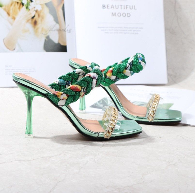 Quick sell  cheap [discount]sexy heeled women sandals open pointed-toe rhinestones lace-up ladies stiletto heels shoes[ Afew pairs left]