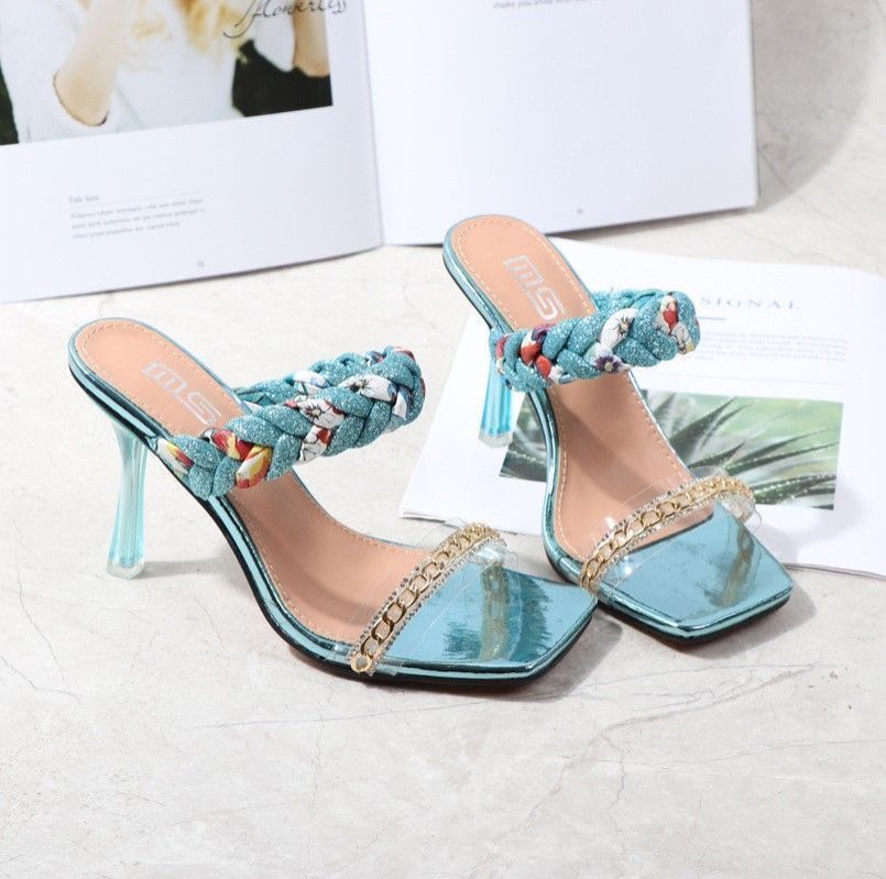 Quick sell  cheap [discount]sexy heeled women sandals open pointed-toe rhinestones lace-up ladies stiletto heels shoes[ Afew pairs left]
