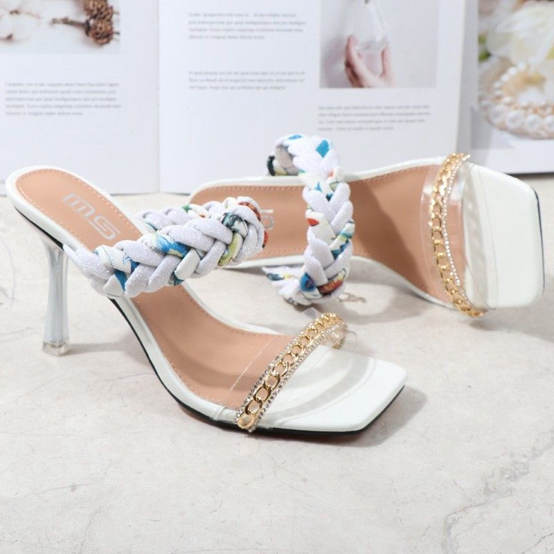 Quick sell  cheap [discount]sexy heeled women sandals open pointed-toe rhinestones lace-up ladies stiletto heels shoes[ Afew pairs left]
