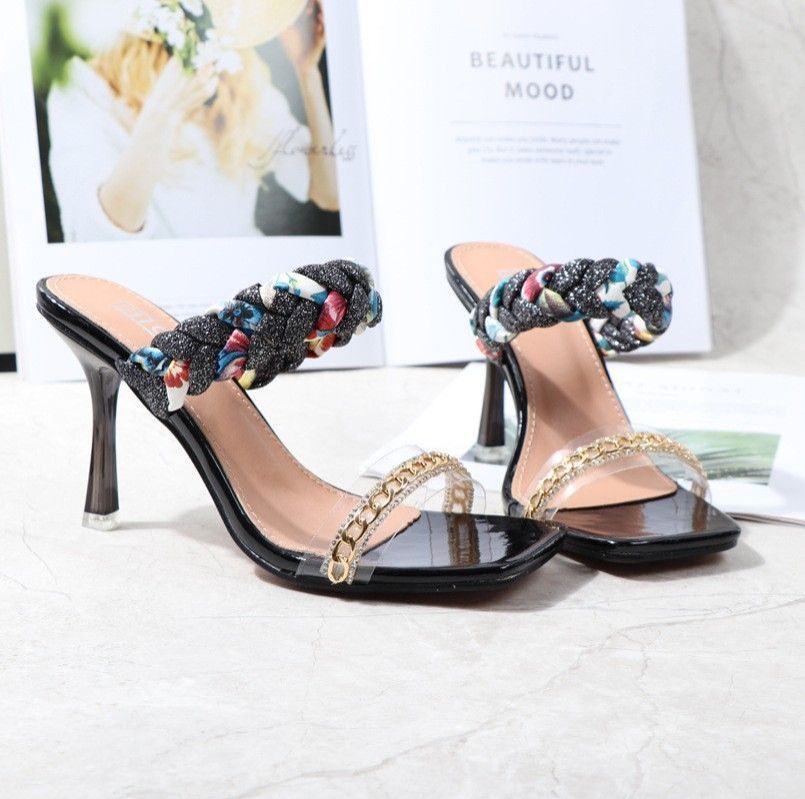 Quick sell  cheap [discount]sexy heeled women sandals open pointed-toe rhinestones lace-up ladies stiletto heels shoes[ Afew pairs left]