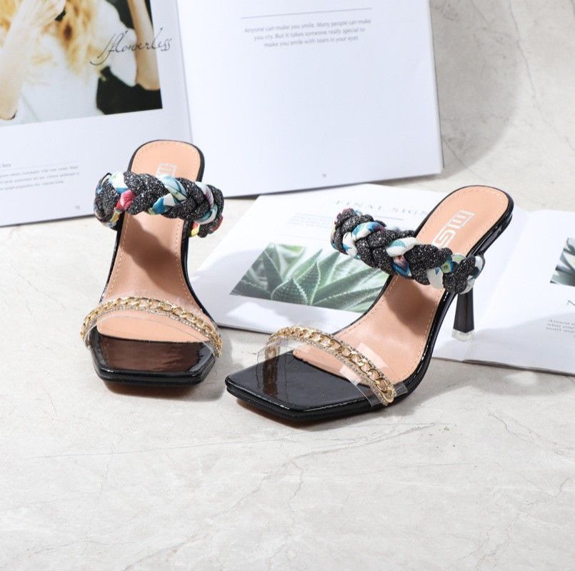 Quick sell  cheap [discount]sexy heeled women sandals open pointed-toe rhinestones lace-up ladies stiletto heels shoes[ Afew pairs left]