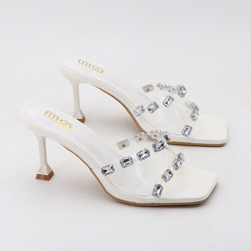 Cross boader,Quick sell  cheap [discount]sexy heeled women sandals open pointed-toe rhinestones tie-up ladies stiletto heels shoes