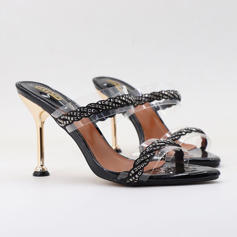 Cross boader,Quick sell  cheap [discount]sexy heeled women sandals open pointed-toe rhinestones tie-up ladies stiletto heels shoes
