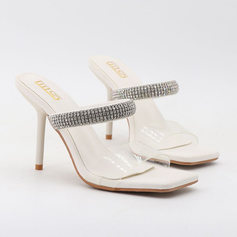 Quick sell  cheap [discount]sexy heeled women sandals open pointed-toe rhinestones lace-up ladies stiletto heels shoes[ Afew pairs left]