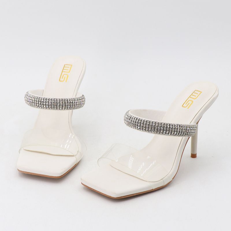 Quick sell  cheap [discount]sexy heeled women sandals open pointed-toe rhinestones lace-up ladies stiletto heels shoes[ Afew pairs left]