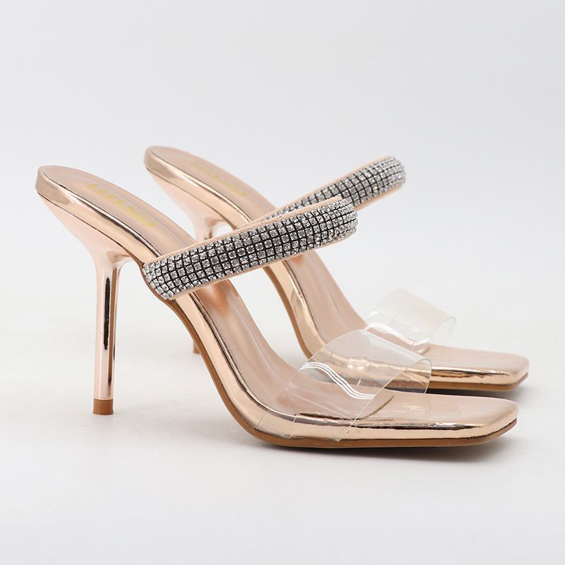 Quick sell  cheap [discount]sexy heeled women sandals open pointed-toe rhinestones lace-up ladies stiletto heels shoes[ Afew pairs left]