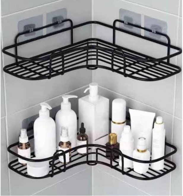 2pcs Bathroom corner shelf