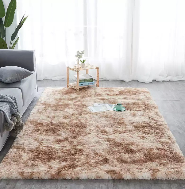 OFFER!OFFER!! Fluffy 5*8 Soft Carpets ; It improves the look of your sitting room by making it more appealing and is easy to clean