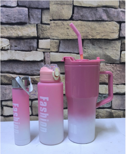 3in1 Stanley bottle bottle with a good quality handle(1200ml ✅ 650ml ✅280ml )