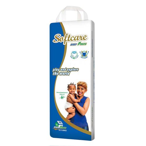 Softcare Baby Pants High Count Junior, Size XL, 36 Count