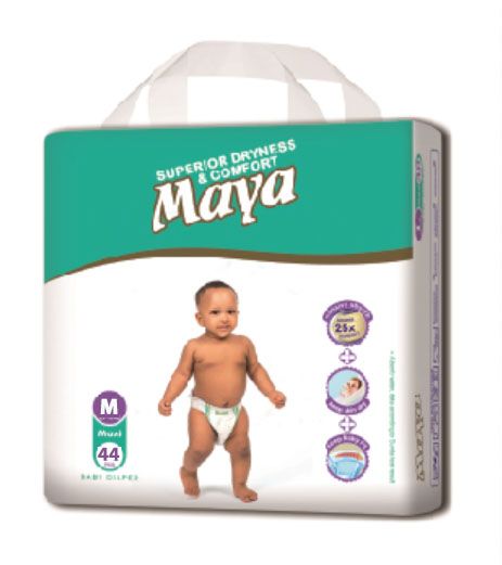 Maya soft Diaper HC/M 44PC,count