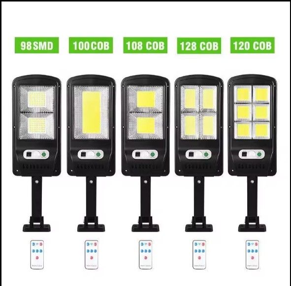 Hot sell Street Solar Led Light Waterproof Motion Sensor Lamp Large Solar Lamp Induction Garden Solar Lamp With Remote Control  For Garden Patio Path Yard Deco And Homestead Lighting