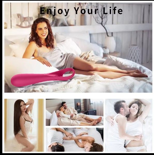 Female Clitoral Stimulation Massager Adult Masturbator For Couples And Singles Dildo Vibrator Massager Powerful G Spot Vibrator for Deep Penetration