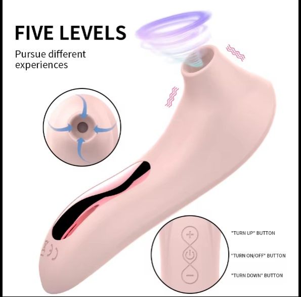 Frequency USB Rechargeable Dildo Vibrator Sucker Mini Massager Masturbation Stick Sucker Female G-spot Stimulator Waterproof Medical Silicone 7 Speeds To Stimulate Clitoris