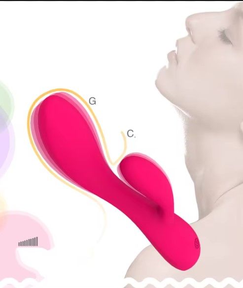 Experience Ultimate Pleasure With Our Ladies' Vibrator 10 Modes Waterproof Soft Silicone Clitoris Simulation . Enjoy targeted clitoral and G-spot stimulation For Intense Sensation