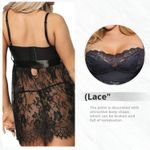 Women's perspective  sexy nightdress Beautiful Nightgown With Underwear.