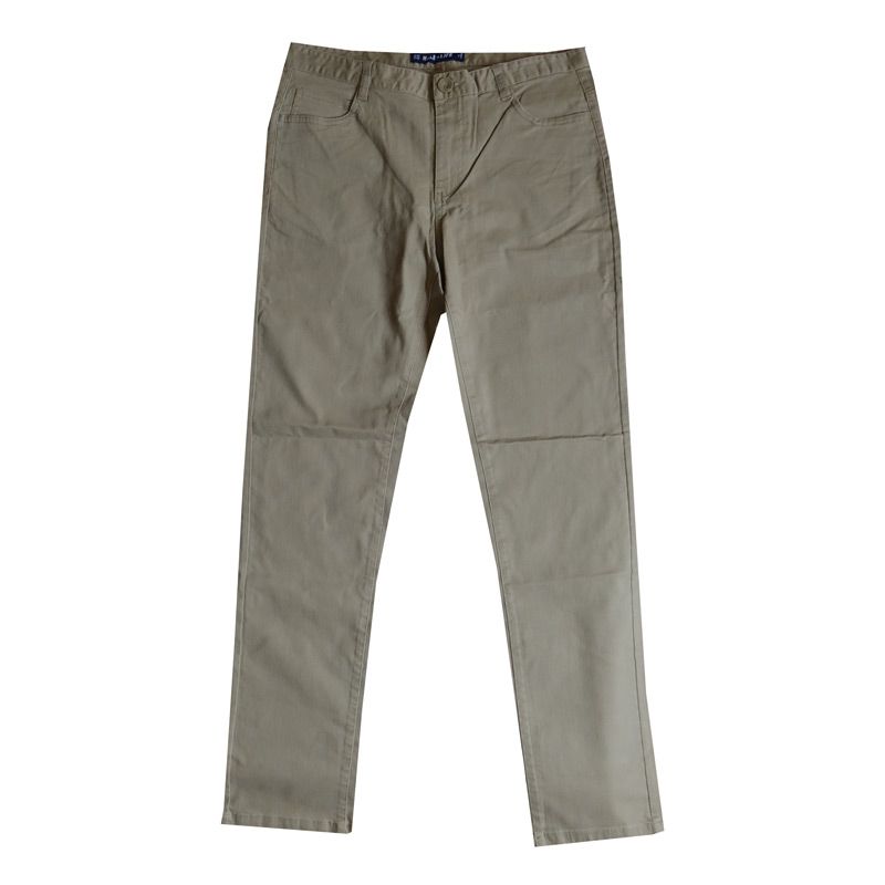 New Arrival Men's Khaki Trouser Pants Summer Slim Breathable Striped Straight Leg Loose Men's Trousers For Gentlemen With Iron Free Men's Trousers pants