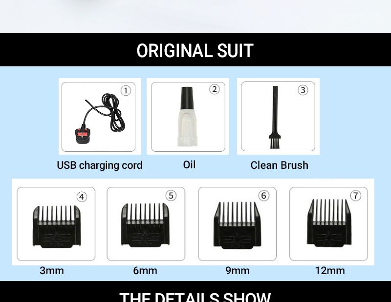 Get Precise And Professional Grooming Results With The SANZ 2800 Classic Design Hair trimmer Hair Clipper Professional Electric Haircut Trimmer shaving Machine With Sharp Blades designed for both home