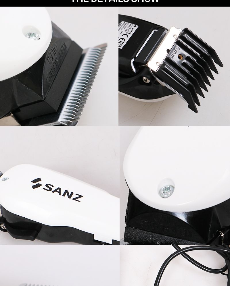 Get Precise And Professional Grooming Results With The SANZ 2800 Classic Design Hair trimmer Hair Clipper Professional Electric Haircut Trimmer shaving Machine With Sharp Blades designed for both home
