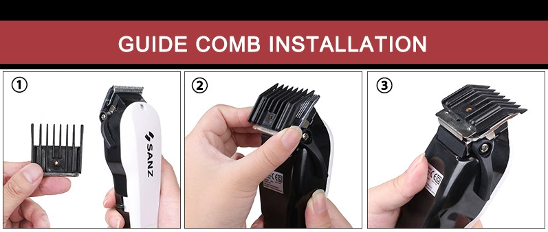 Get Precise And Professional Grooming Results With The SANZ 2800 Classic Design Hair trimmer Hair Clipper Professional Electric Haircut Trimmer shaving Machine With Sharp Blades designed for both home